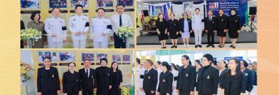 พิธีเปิดนิทรรศการเฉลิมพระเกียรติและนิทรรศการความรู้โรคหลอดเลือดสมอง วันที่ 29 ตุลาคม 2568