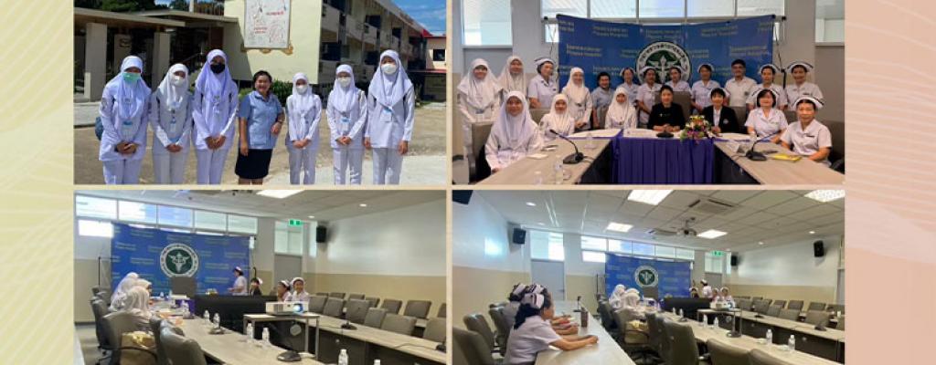 นักศึกษาพยาบาล UBD บรูไน เข้ารับการปฐมนิเทศและต้อนรับจากโรงพยาบาลพะเยา วันที่ 14 กันยายน 2569